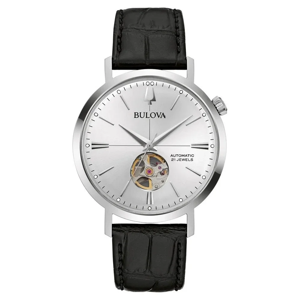 Bulova Aerojet Automatic Stainless Steel Men's Watch, 41mm